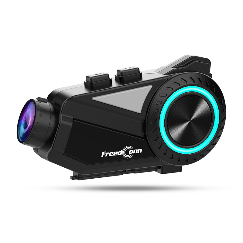 Intercom moto caméra FreedConn R3 Pro DUO - vue latérale droite