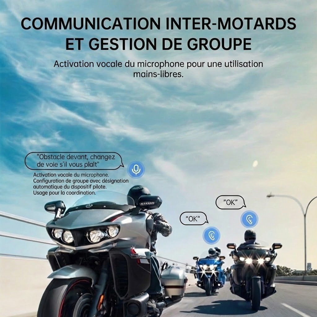 Intercom moto FreedConn FX PRO - accessoires