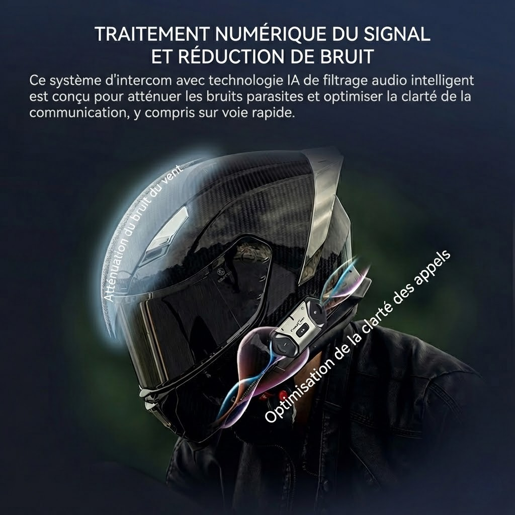 Intercom moto Mesh FreedConn FREE+ V2.0 - contenu boîte