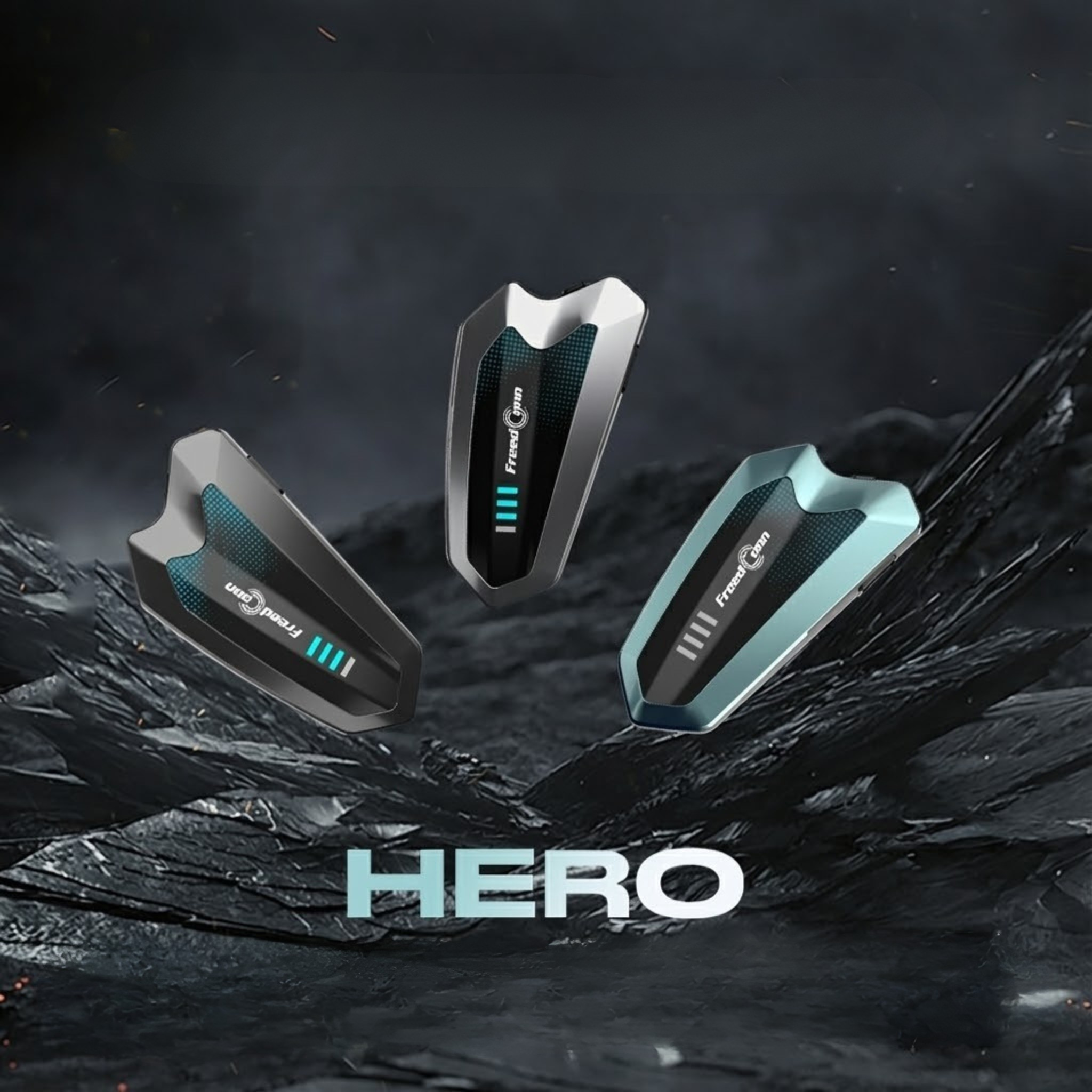 Intercom moto FreedConn HERO - contenu boîte