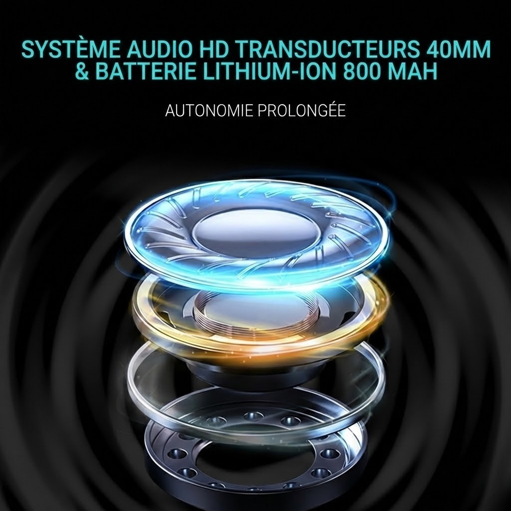 Intercom moto FreedConn F1 - détail haut-parleur