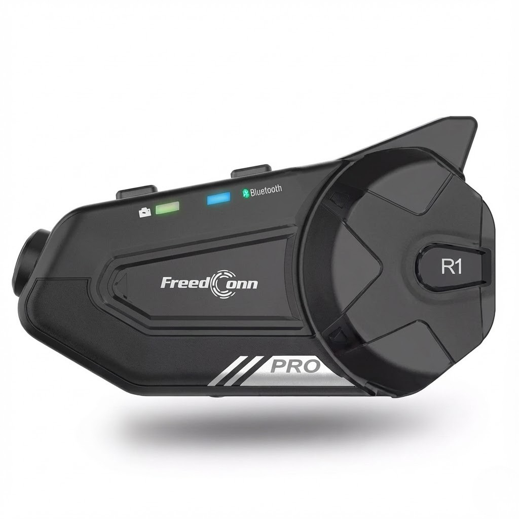 Intercom moto caméra 2K FreedConn R1 Pro - USB-C