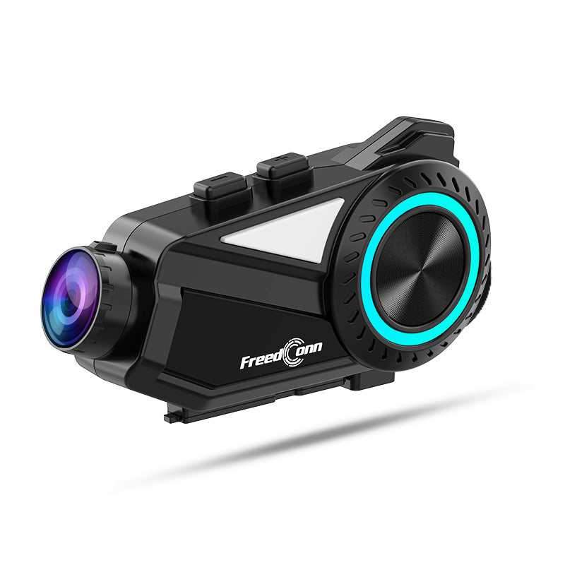 Intercom moto caméra 2K FreedConn R3 Pro - vue face