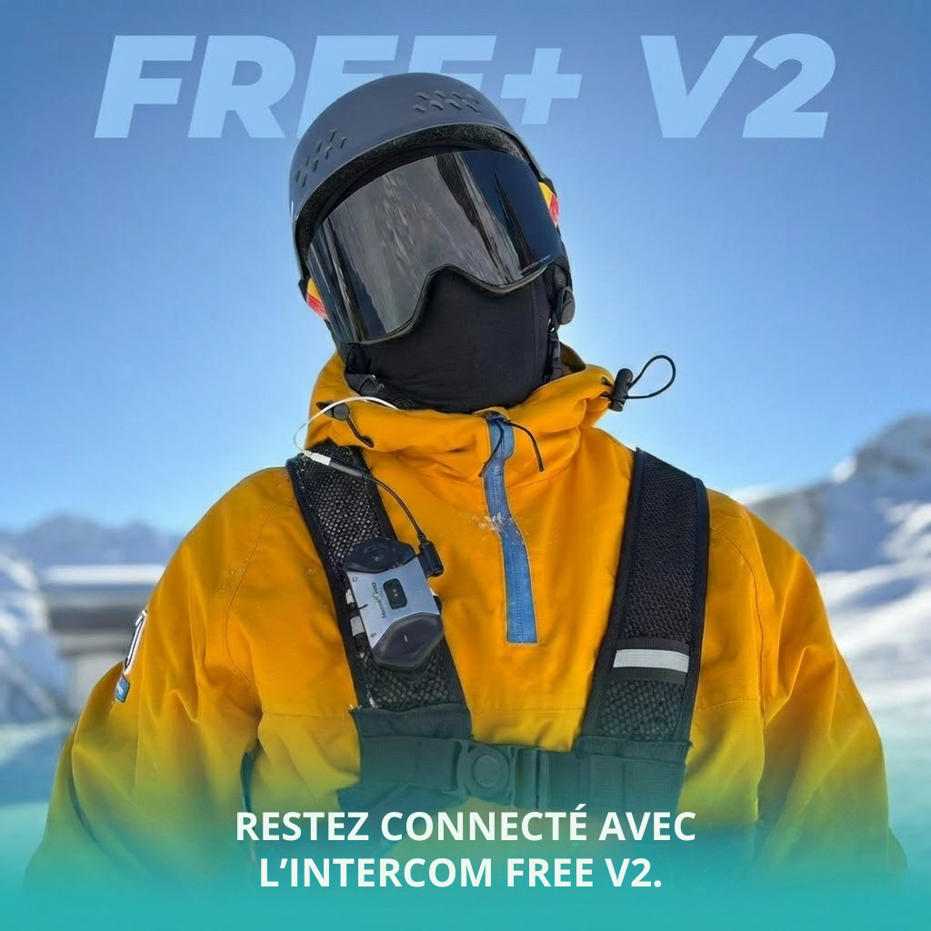 Intercom moto Mesh FreedConn FREE+ V2.0 - LED