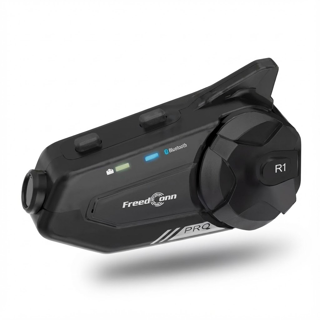 Intercom moto caméra 2K FreedConn R1 Pro - micro