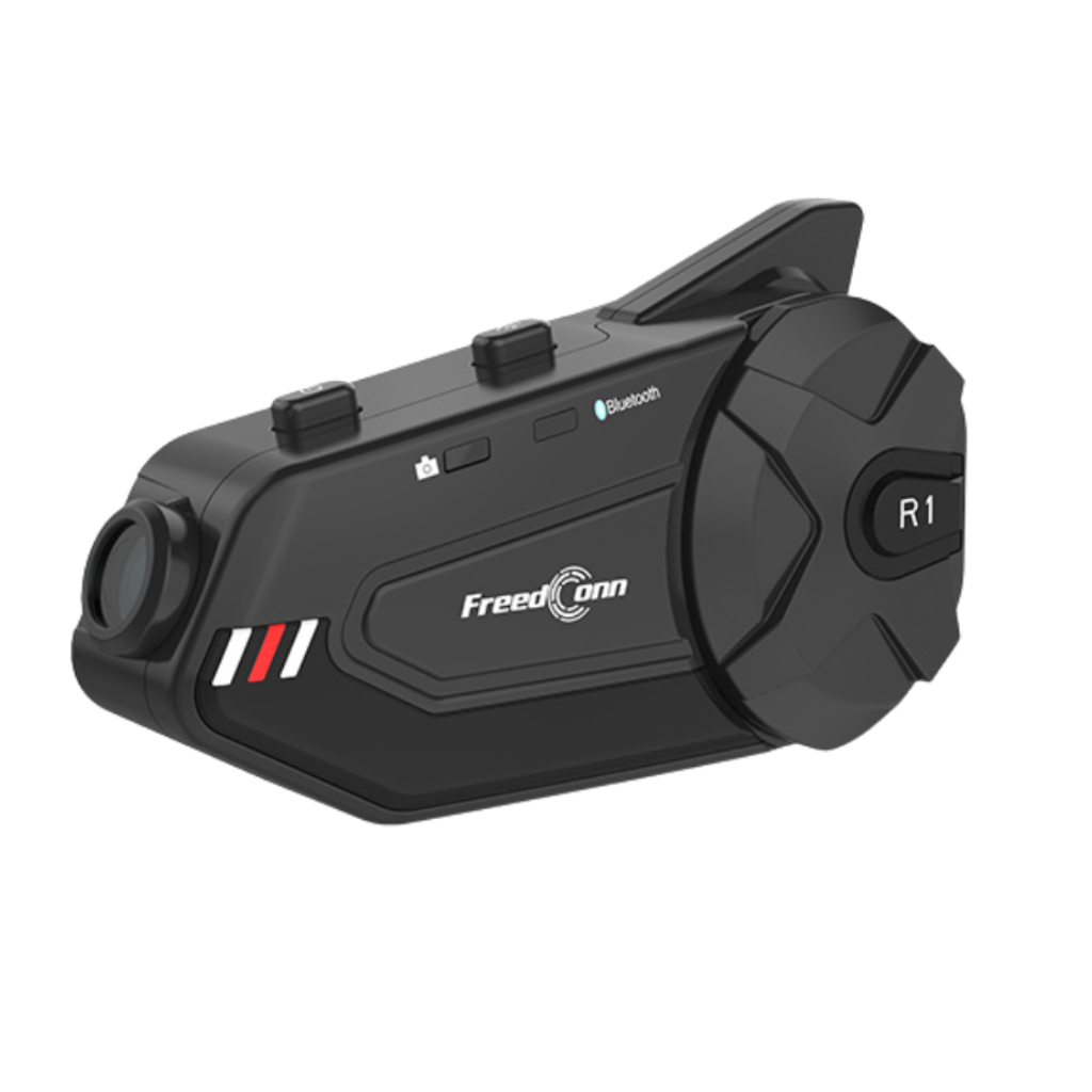 Intercom moto caméra 1080P FreedConn R1 Plus - vue face